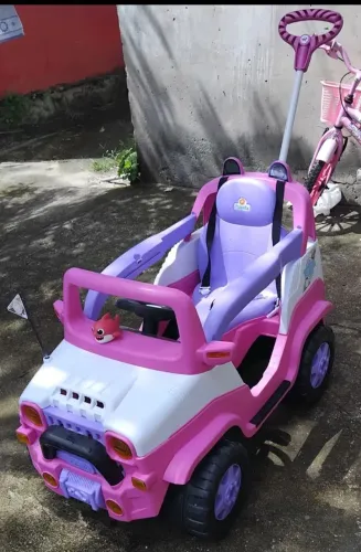 Carrinho calesita infantil