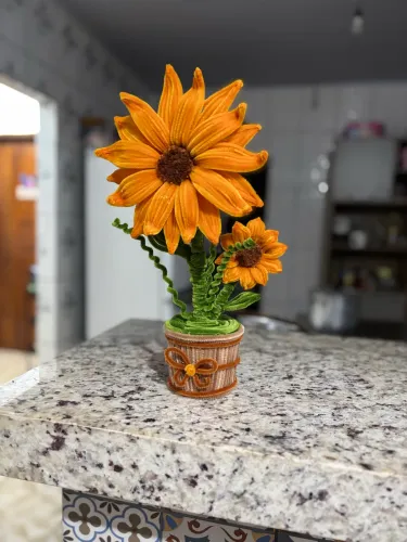 Flores artesanais 
