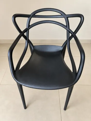 Cadeiras Allegra Masters Pretas - Design Moderno
