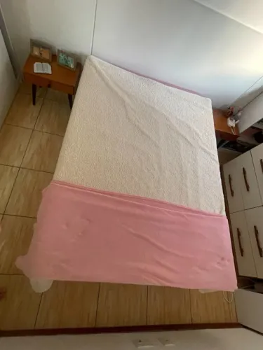 Cama Box Baú Casal Mais Colchão