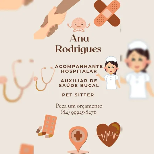 Acompanhante Hospitalar, ASB e Pet Sitter 