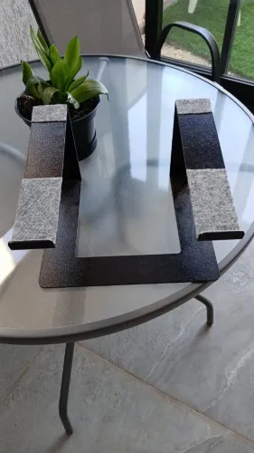 Suporte notebook com revestimento proteção