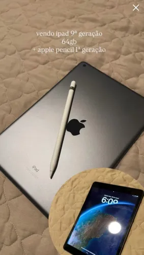 iPad 9 geração + Apple Pencil