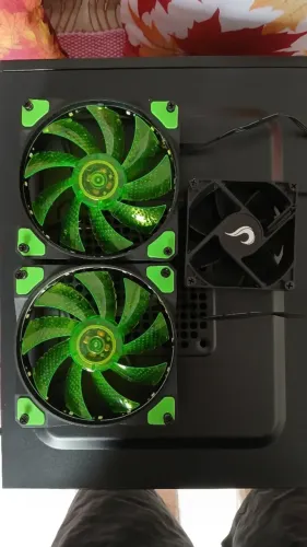 Gabinete, Cooler de Processador, 3 Ventoinhas