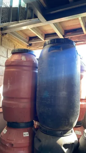 TAMBOR PLÁSTICO 240L/ 280L BOMBONA VAZIA