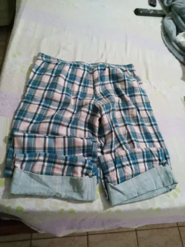 Calça de flanela estilosa