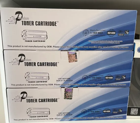 Tonner para impressora (HP Brother Samsung Kyocera Canon) novo/ lacrado