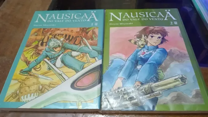 Lote de 2 mangás: Nausicaä do Vale do Vento edições 1 e 2 Editora JBC