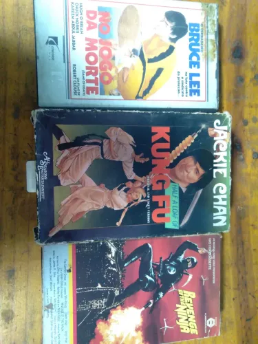 LOTE VHS ARTES MARCIAIS