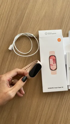 Relógio Xiaomi Smart Band 10 seminovo