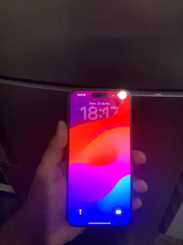 iPhone 15 Pro max Titanium 256gb sem detalhes