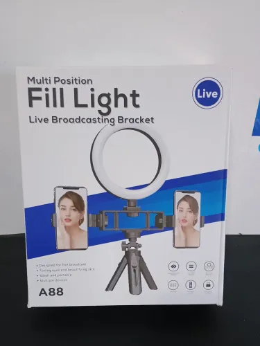 Mini ringliht de mesa com suporte para celular / PREÇO IMBATÍVEL 