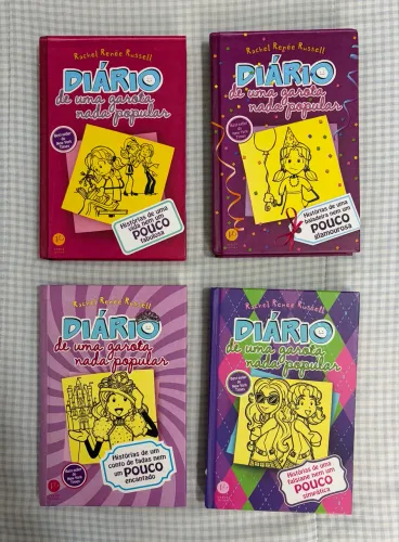 Diário de uma garota nada popular - 4 volumes