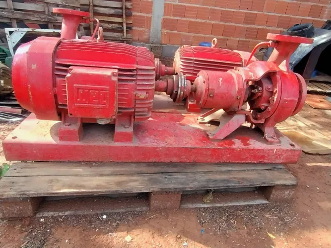 Motor 30 CV com Bomba d'água