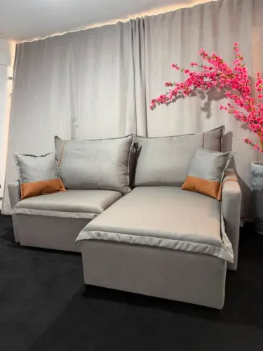 Sofá Cama 2.20m cinza ou bege