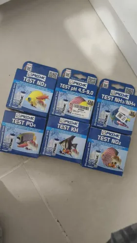 Testes Prodac Aquário Marinho