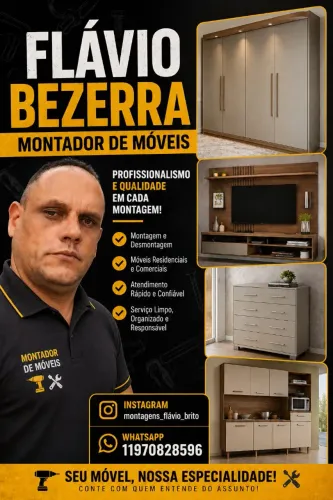 Montador de móveis profissional