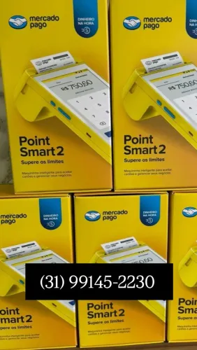 Maquininha de cartão point smart2 lançament0