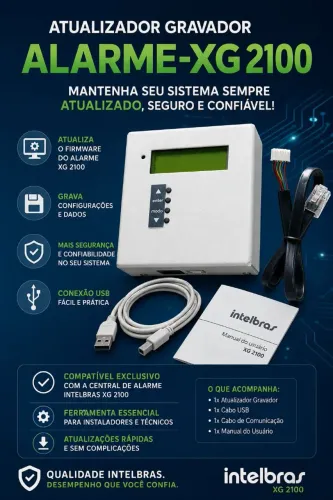 ATUALIZADOR GRAVADOR ALARME-XG 2100