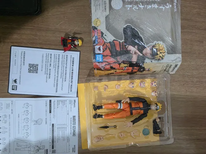 Naruto sh figuarts original completo + extra