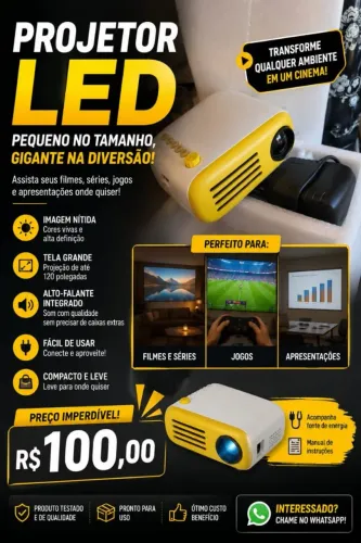 Projetor mini