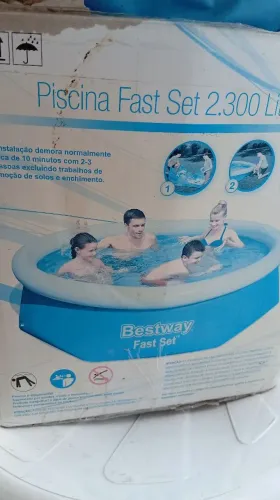 Piscina inflável redonda 
