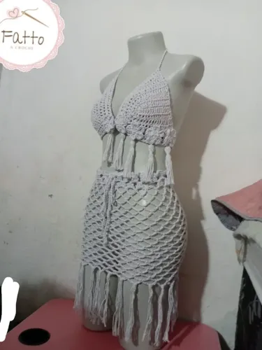Roupas de praia CROCHÊ