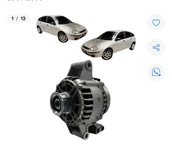 Alternador do Ford Focus 2011