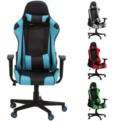 Cadeira Gamer Star X Reclinável Elevação a Gás Preto / Verde - E034513