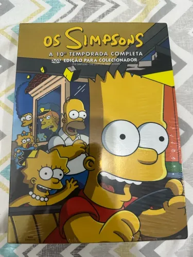 Box Dvd Os Simpsons A 10 Temporada Completa Lacrado