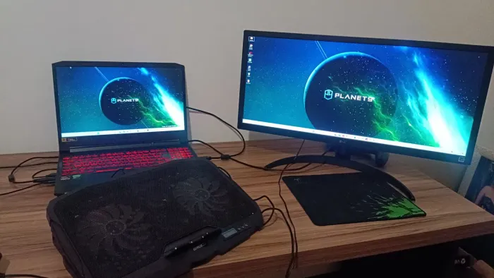 VENDO NOTEBOOK GAMER ACER NITRO 5 + MONITOR LG ULTRAWIDE 26 POLEGADAS