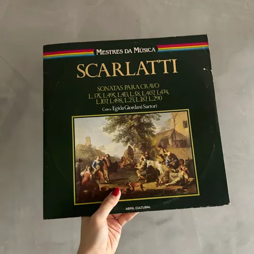 LP Vinil Scarlatti - Sonatas Para Cravo