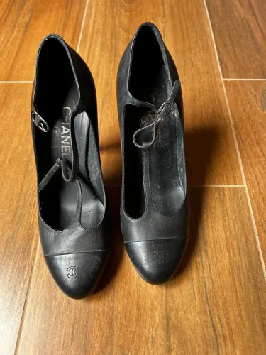 Sapato Chanel original tam 38/5 sola