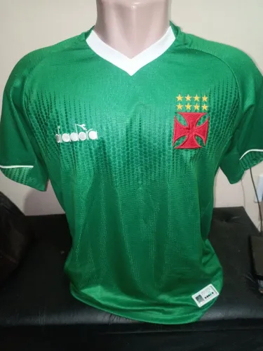 Camisa verde de goleiro VASCÃO DIADORA