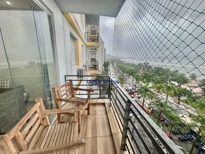 Alugar vender apartamento 2 quartos vista mar Boqueirão Santos SP