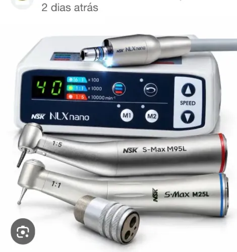 motor elétrico Nsk com dois contra ângulos usado