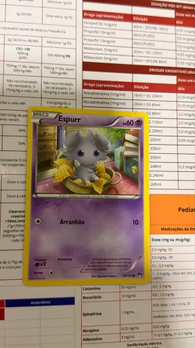 Carta Espurr 58/122 - Ilustrado por Kagemaru Himeno - Pokémon TCG PT-BR