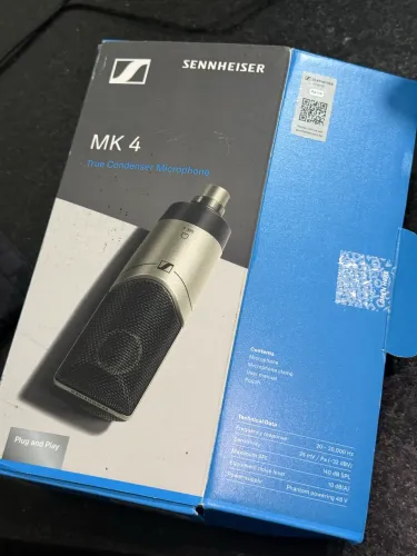 Microfone Condensador Sennheiser MK4
