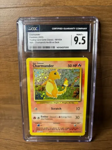 Charamander (001/034) Graduada CGC 9.5