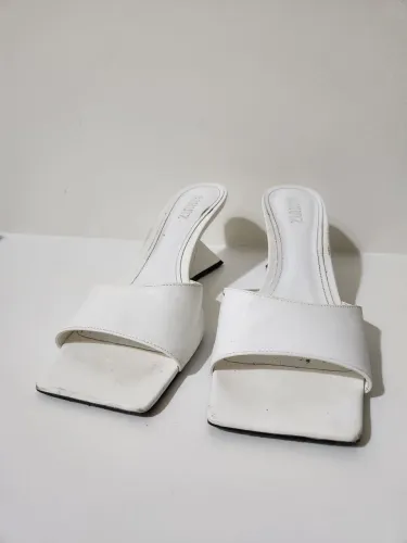 tamanco schutz couro branco 39