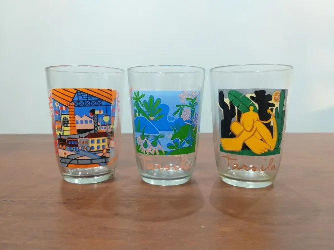 Copo Nestle Tarsila do Amaral Anos 90 *RARO*