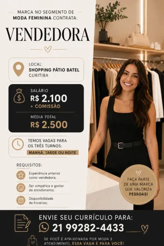 Vendedora | Curitiba