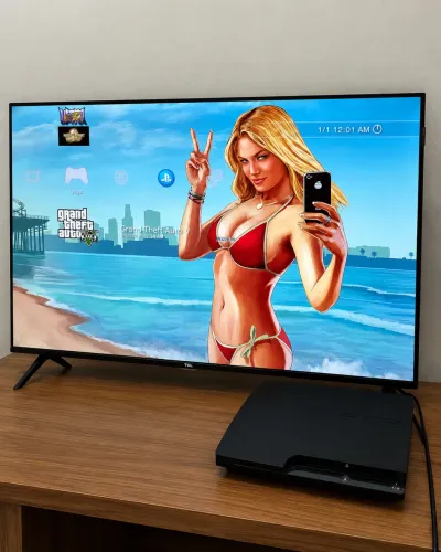 PS3 COMPLETO - IMPECÁVEL (SOMENTE VENDA)
