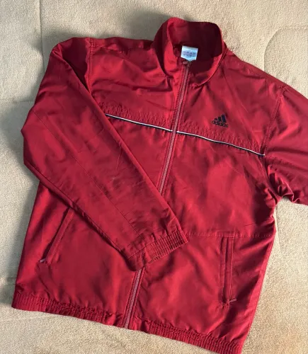 casaco adidas bordo vinho vintage original