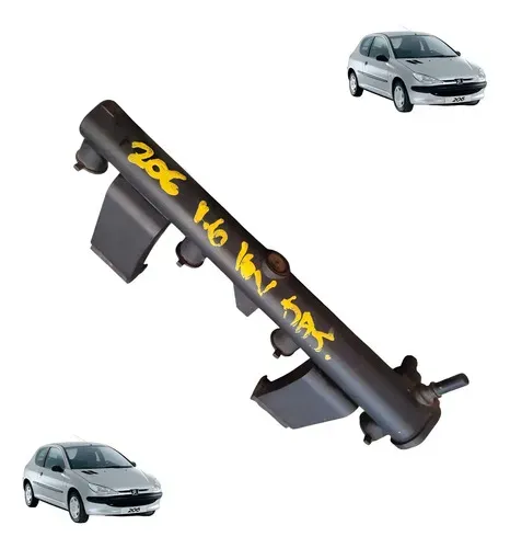 Flauta Injeção Peugeot 206 307 C3 .6 16v 2002 A 2004