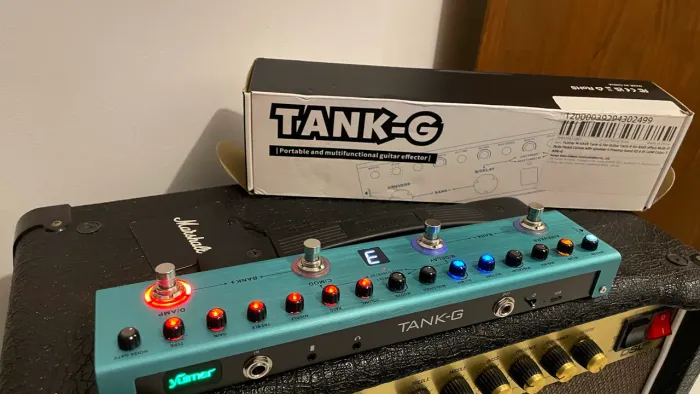 Pedaleira Guitarra Tank-G