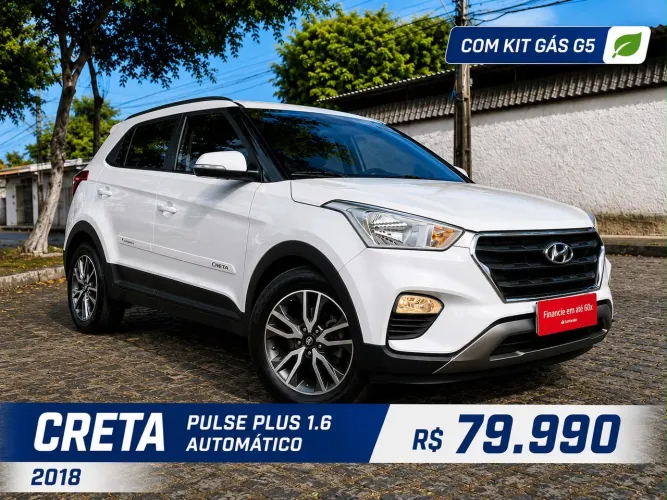 Hyundai Creta Pulse Plus 1.6 16V Flex Aut. 2018