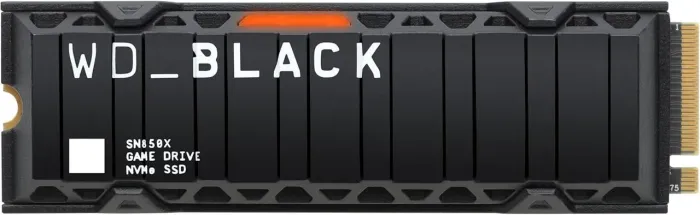 NVME SSD 8TB WD Black SN850x com dissipador de calor