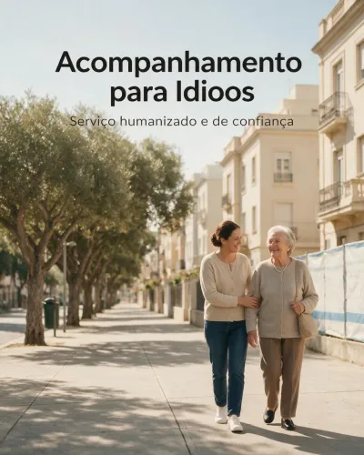 Acompanhamento para Idosos | Serviço Humanizado e de Confiança