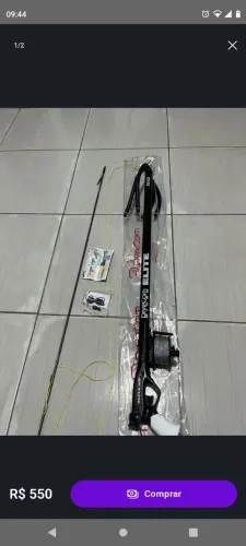 Abalete driver com elite River 80 cm 780$